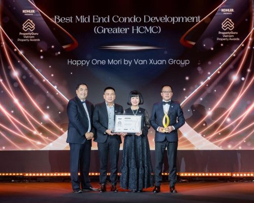 Vạn Xuân Group được vinh danh hạng mục “Best Mid End Condo Development (Greater HCMC)” – “Dự án khu căn hộ tầm trung xuất sắc nhất TP. HCM mới” .