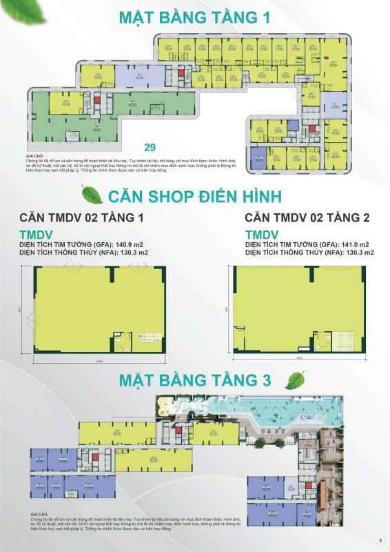 Mặt bằng Shophouse dự án Happy One Mori Lái Thiêu