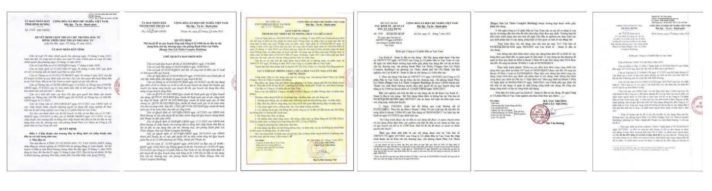 Pháp lý dự án Happy One Mori 2025